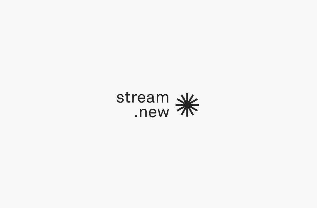 stream.new text with a spinning asterisk on the right